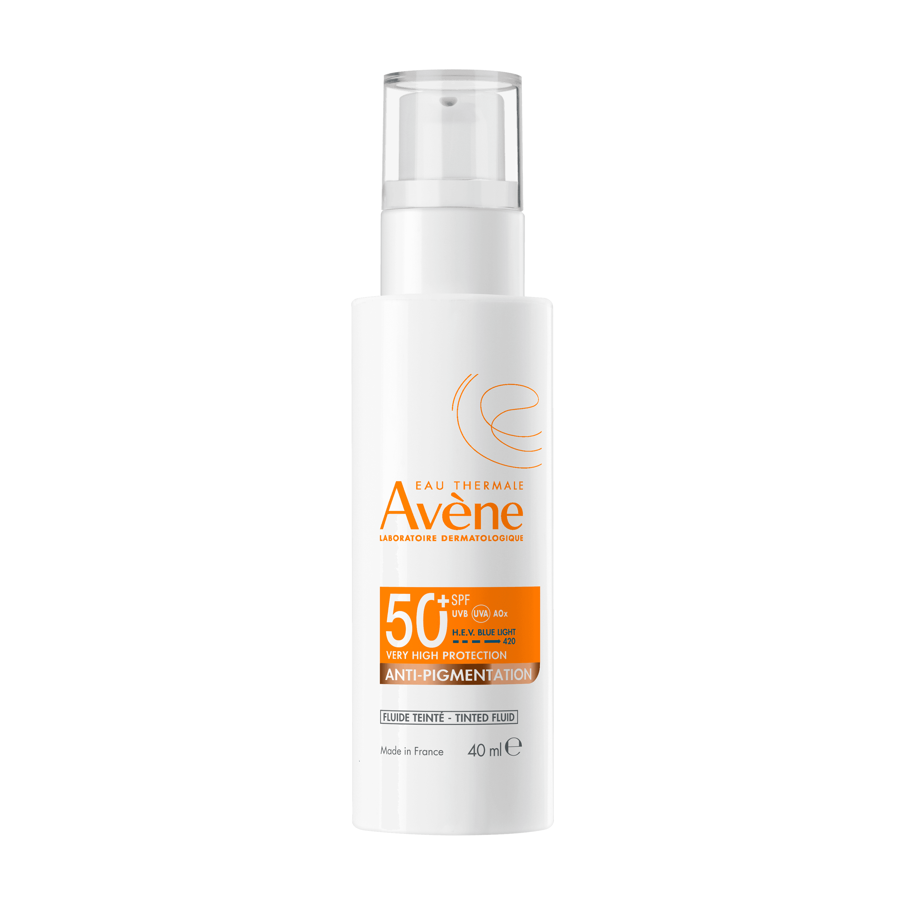 AVENE SOLAIRE ANTIPIGMENT SPF50+ EMUL FL 40ML