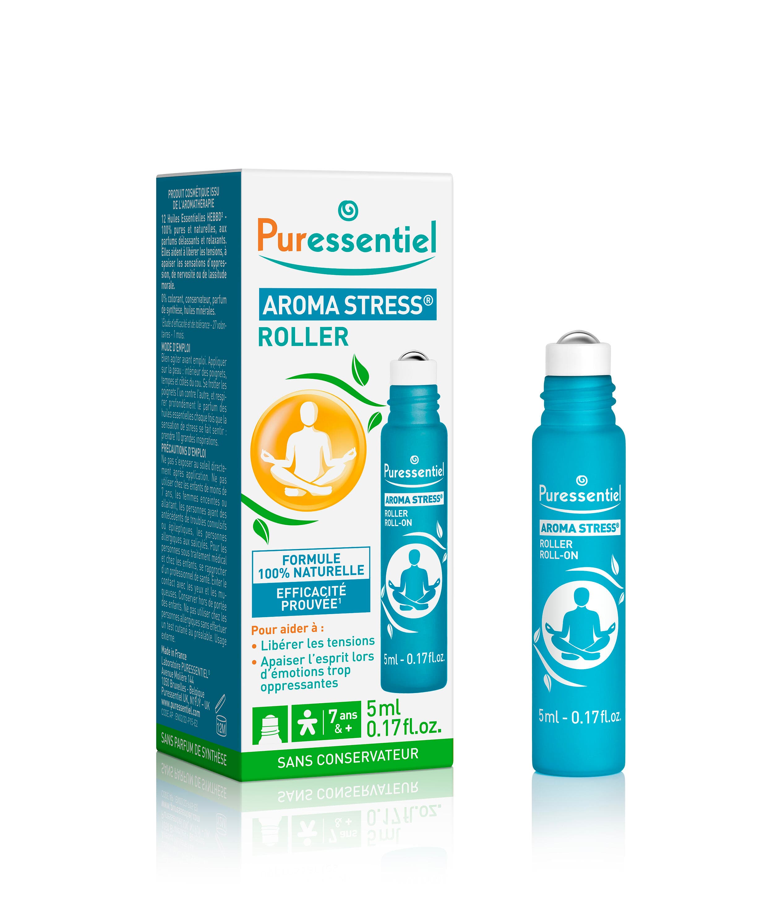 Puressentiel PURESSENTIEL STRESS ROLLER AROMA STRESS 5ML