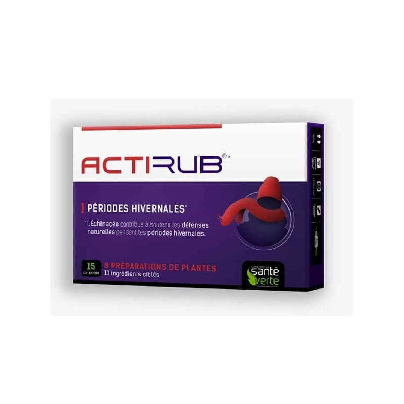 Santé Verte ACTIRUB CPR B/15