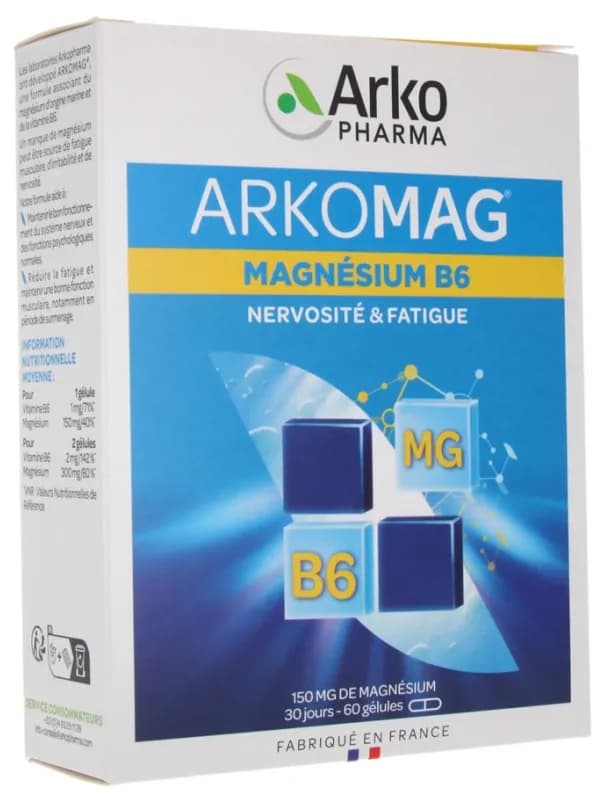 ARKOMAG MG VITB6 GEL B/60