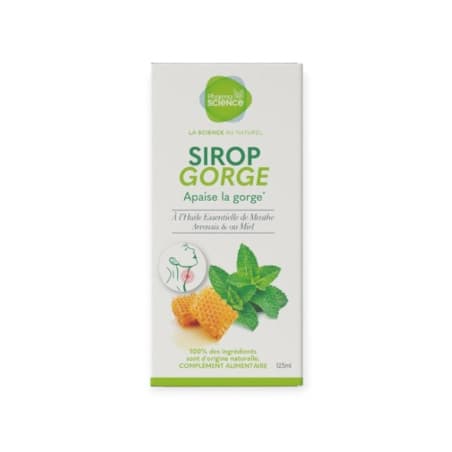 Pharmabest PHARMASCIENCE SIROP GORGE 125ML