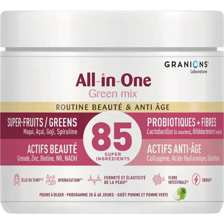Ea Pharma Equilibre Attitude GRANIONS ALL-IN-ONE GREEN MIX PDR BEAUTE P