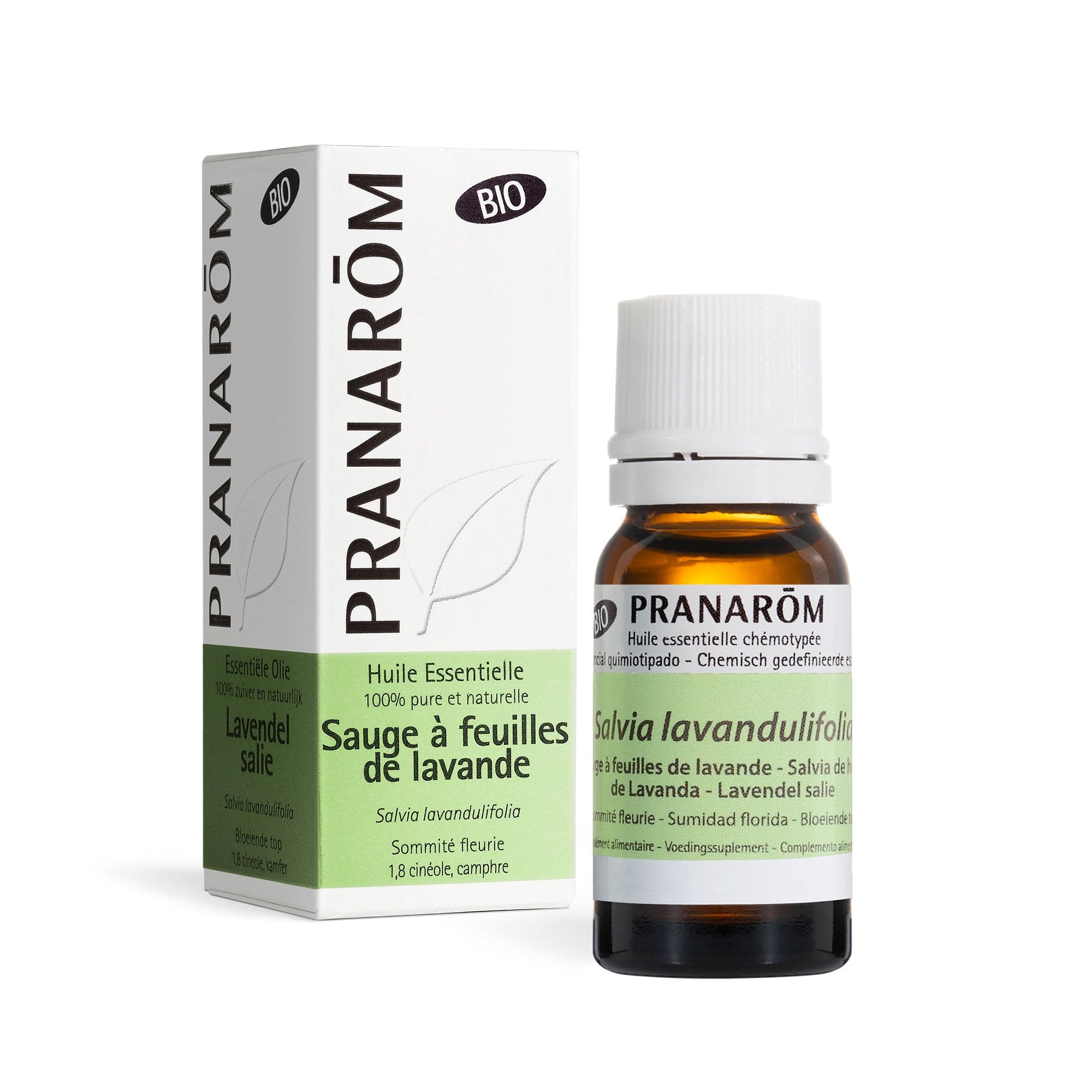 Pranarôm PRANAROM HLE ESS BIO SAUGE LAVANDE FL/10ML
