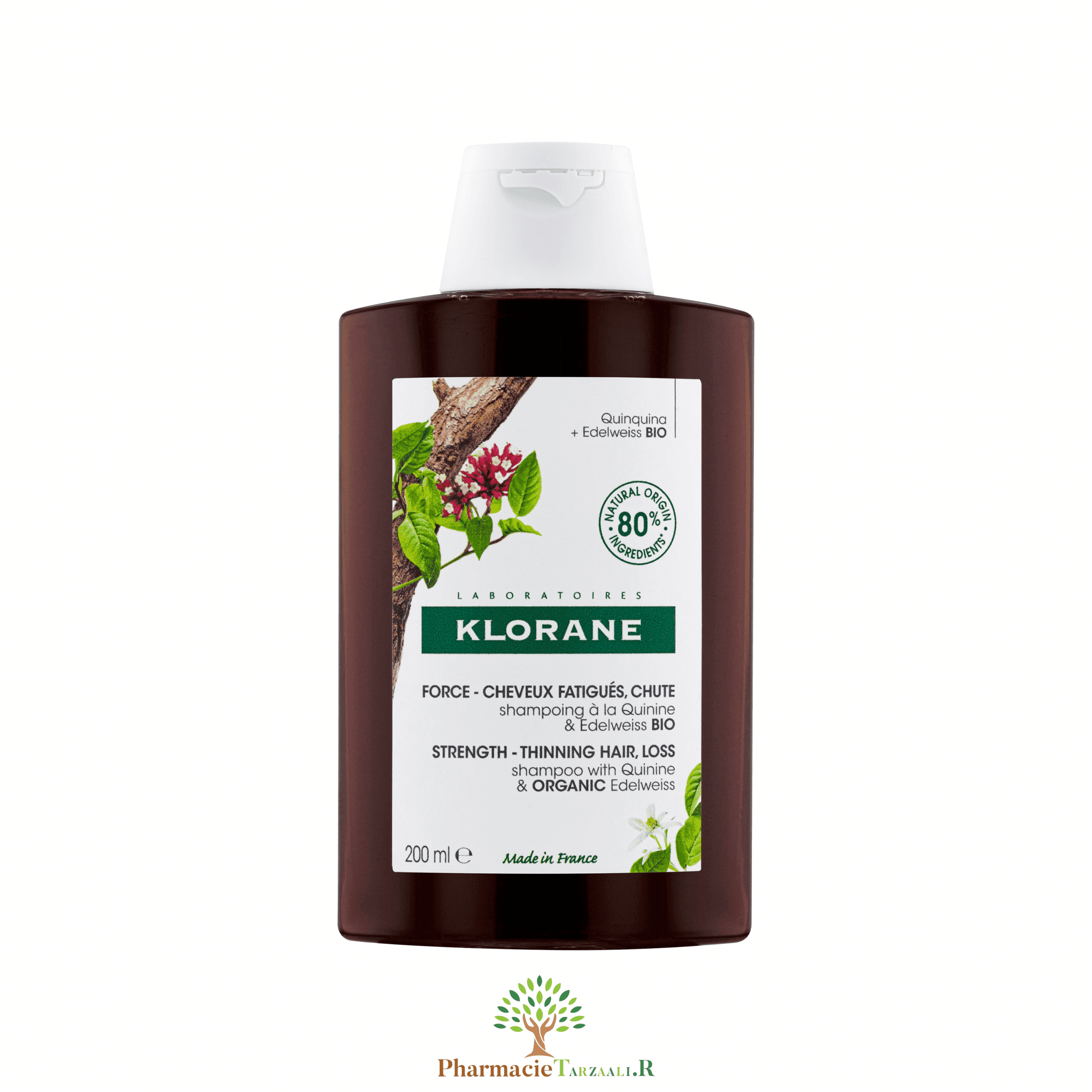 KLORANE CAPILL SHAMP FORCE QUIN EDELW 200ML