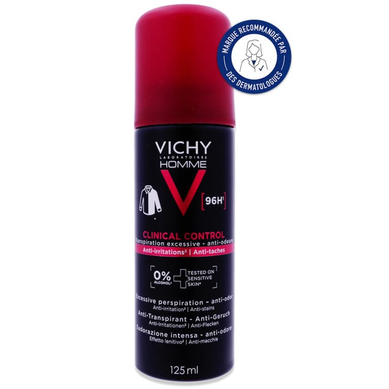 VICHY DEO 96H HOM DETRANSP AER/125ML