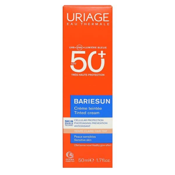URIAGE BARIESUN SPF50+ CR TEINT CLAIRE T/50ML