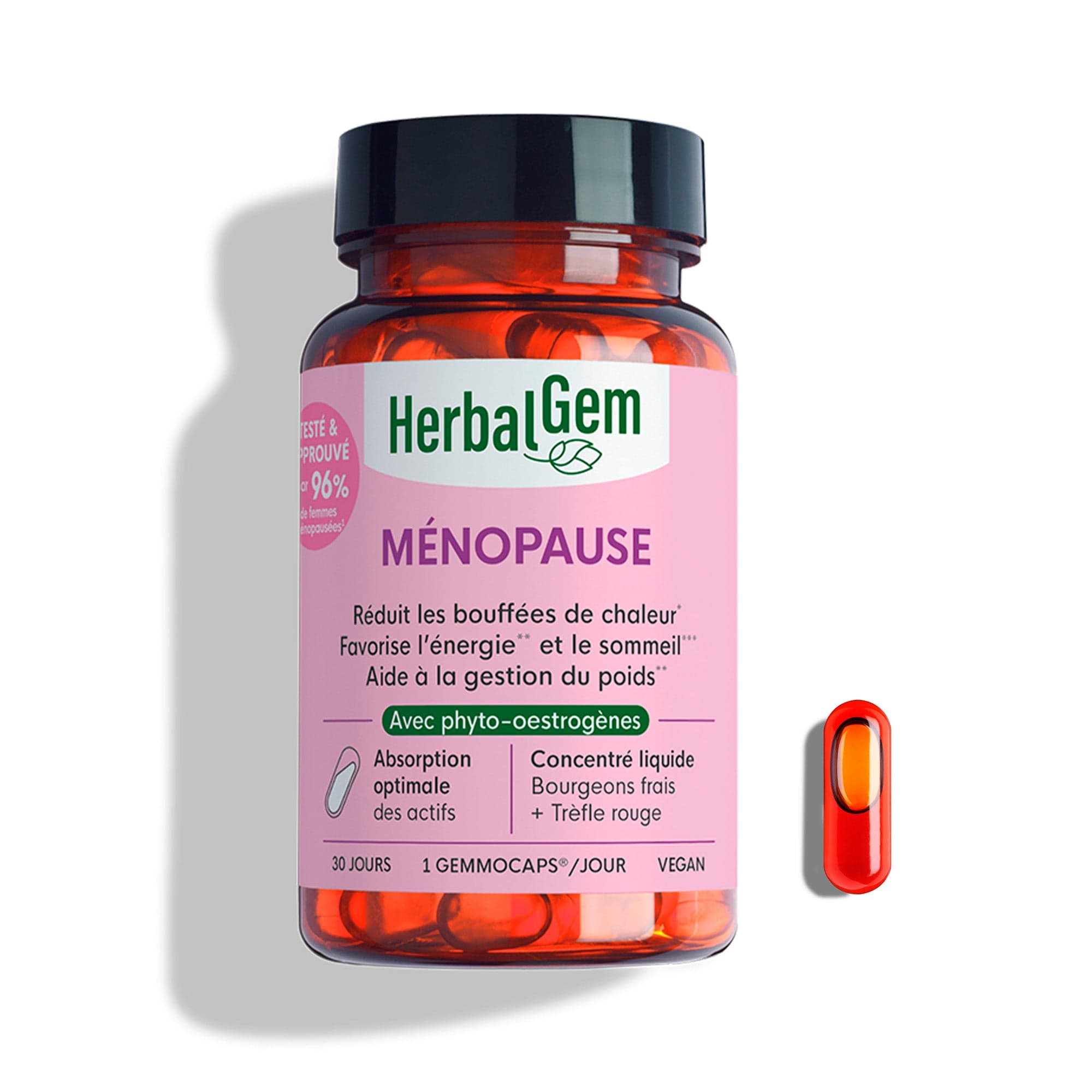 HERBALGEM GEMMOCAPS CAPS MENOPAUSE BIO B/30