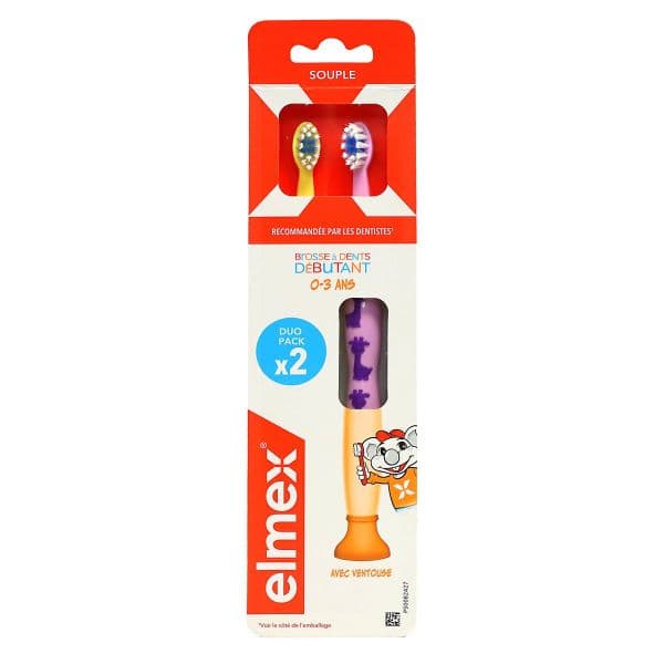 Colgate Palmolive ELMEX BRD DEBUTANT 0-3ANS BLISTER/2 OFFRE SPE