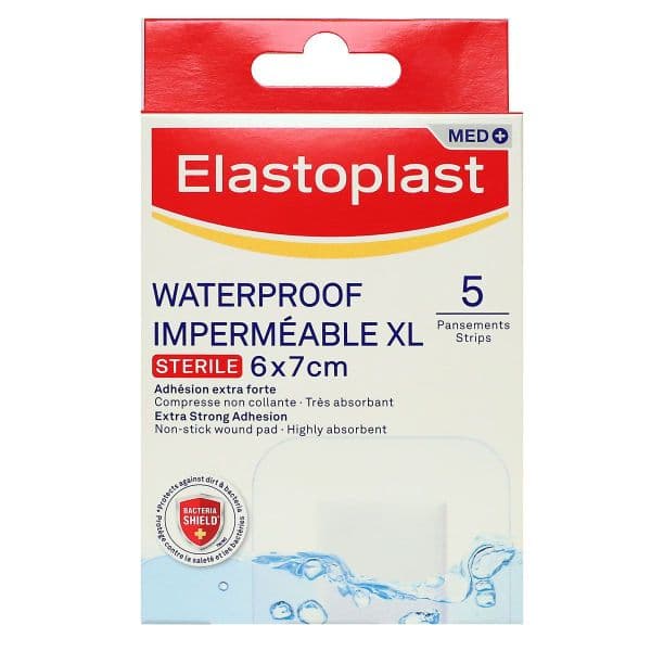 ELASTO MED WATE XL PANS 6X7CM B/5
