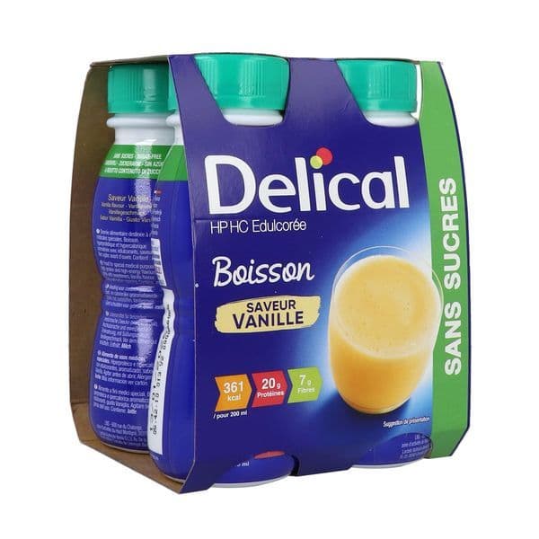 DELICAL BOISS S S HPHC NUTRIM VANILLE 4/200ML
