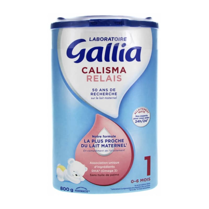 Blédina GALLIA CALISMA RELAIS 1 LAIT PDR B/800G