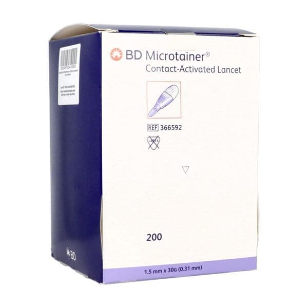 BD MICROTAINER AUTO-PIQ US UNIQ B/200