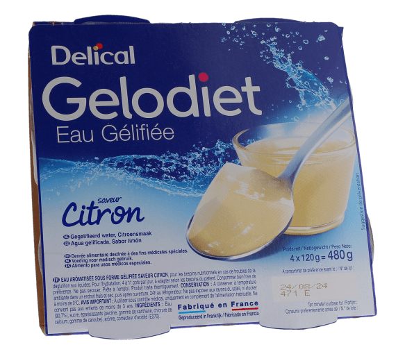 GELODIET EAU GELIFIEE CITR 4P/120G