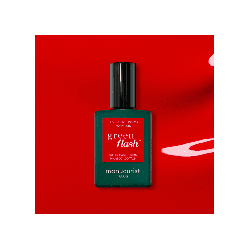 Manucurist MANUCURIST GREEN FLASH-POPPY RED 15ML