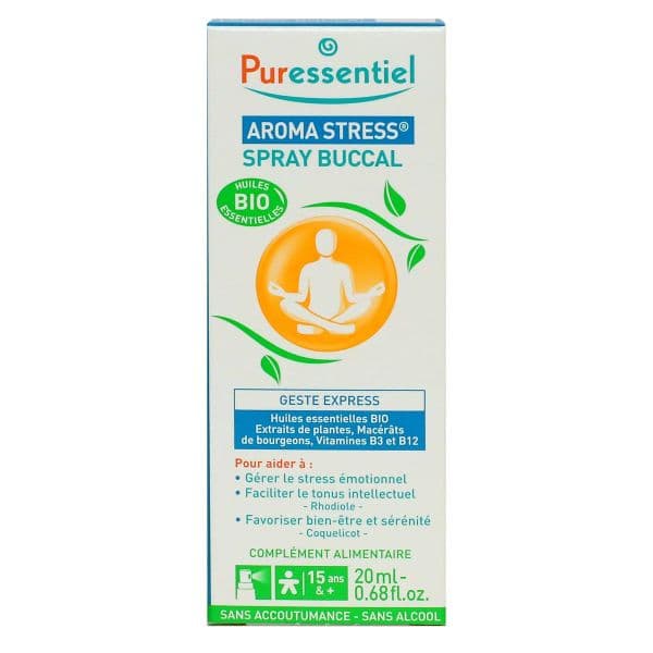 Puressentiel PURESSENTIEL STRESS SPRAY BUCC AROMA 20ML