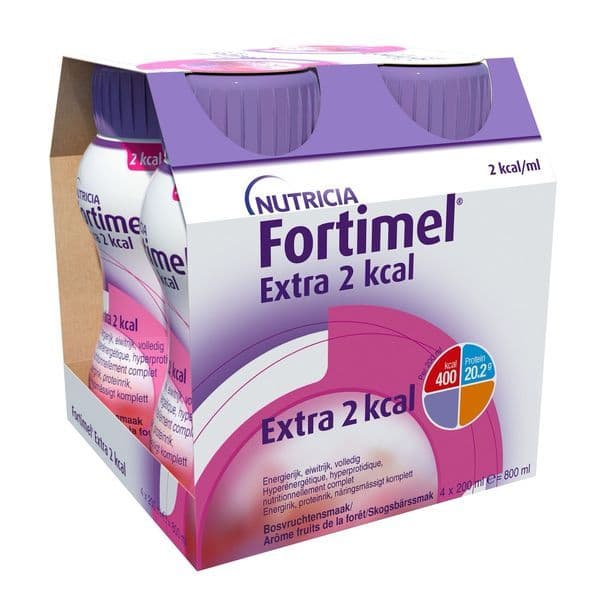 FORTIMEL PROT 2KCAL NUTRIM FRTS FORET 4/200ML