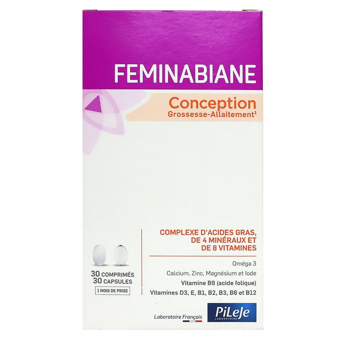 FEMINABIANE CONCEPTION CPR + CAPS B/60