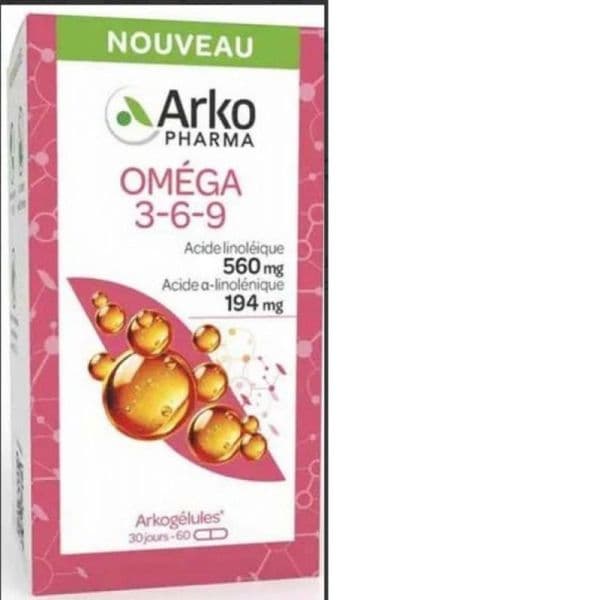 ARKOGELULES OMEGA 3-6-9 CAPS FL/60