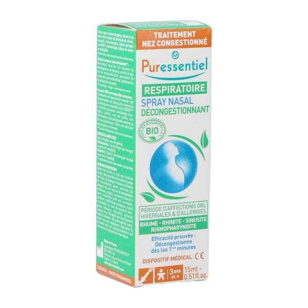 PURESSENTIEL RESPIRATOIRE SPRAY NAS DEC 15ML
