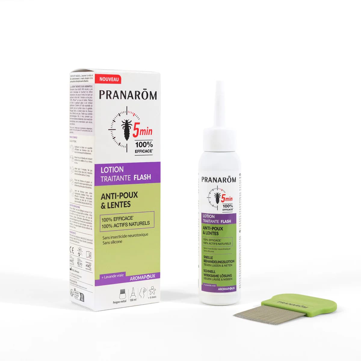 AROMAPOUX LOT TRAITANTE FLASH DM FL/100ML