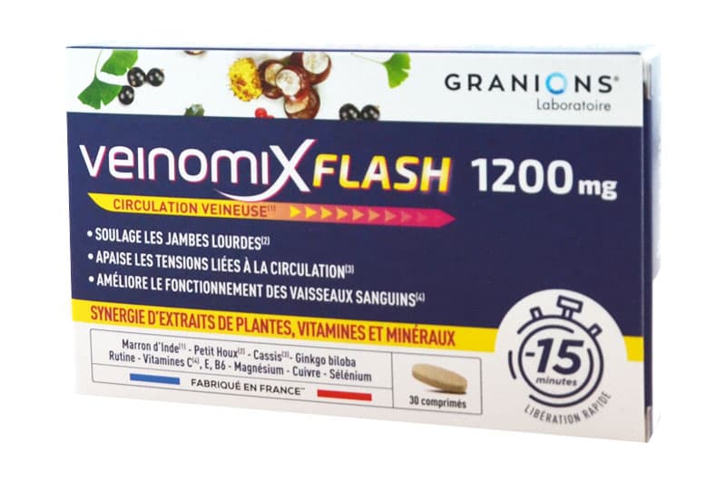 GRANIONS VEINOMIX FLASH 1200MG CPR B/30