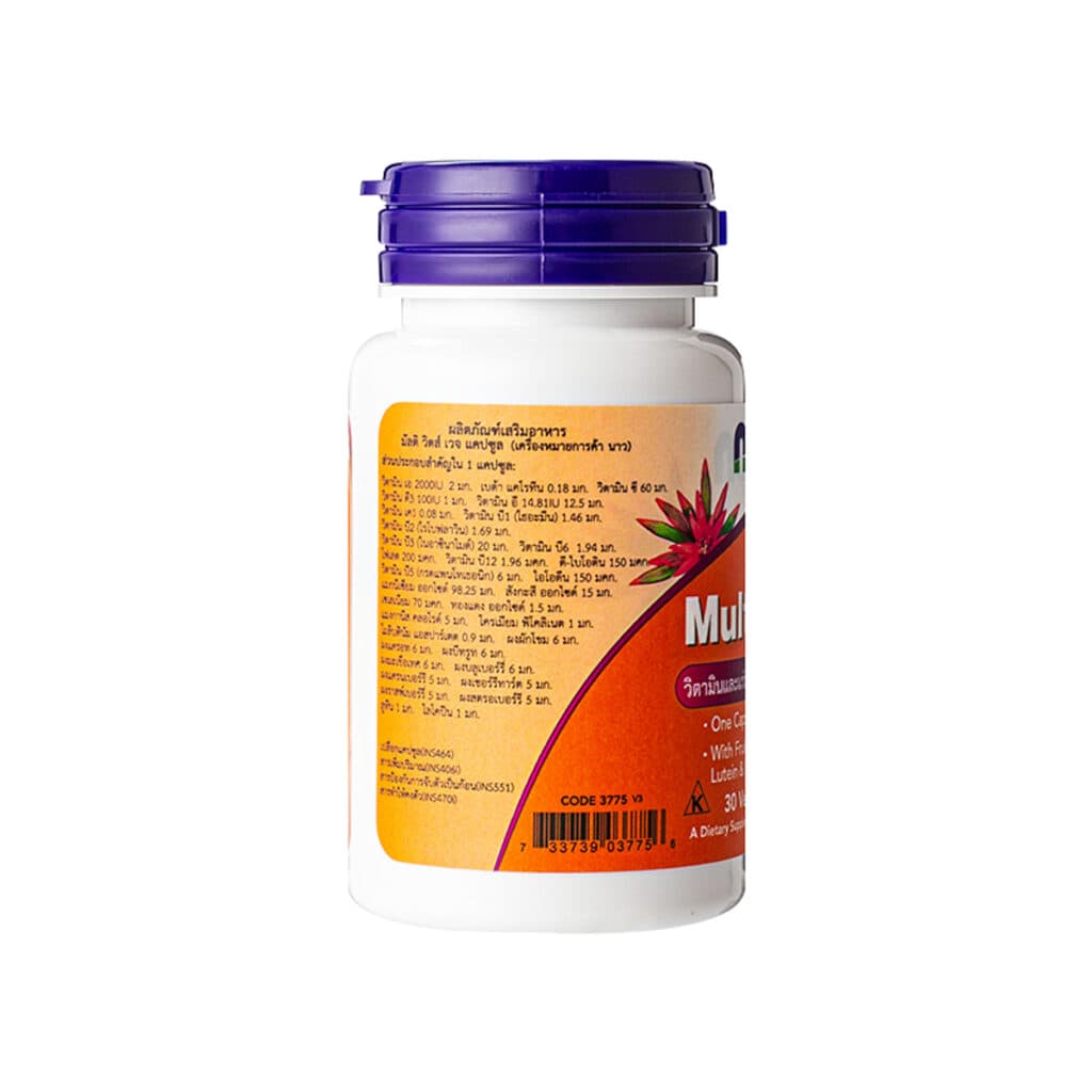 NOW FOODS VITAMINES 30CAPS