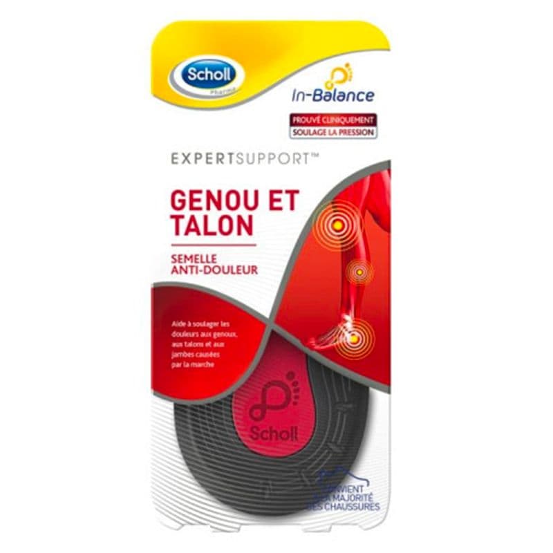 SCHOLL SEMELLE GENOU&TALON T1 PAIRE