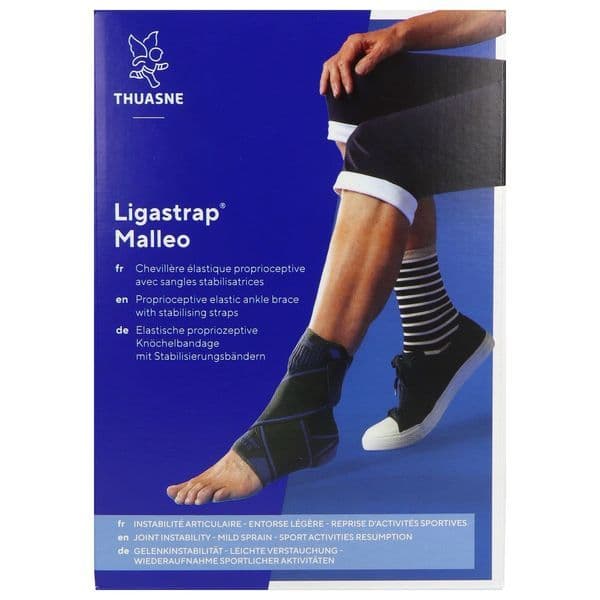 Thuasne LIGASTRAP MALLEO V2 CHEVILL LIGAMENT GRIS T3