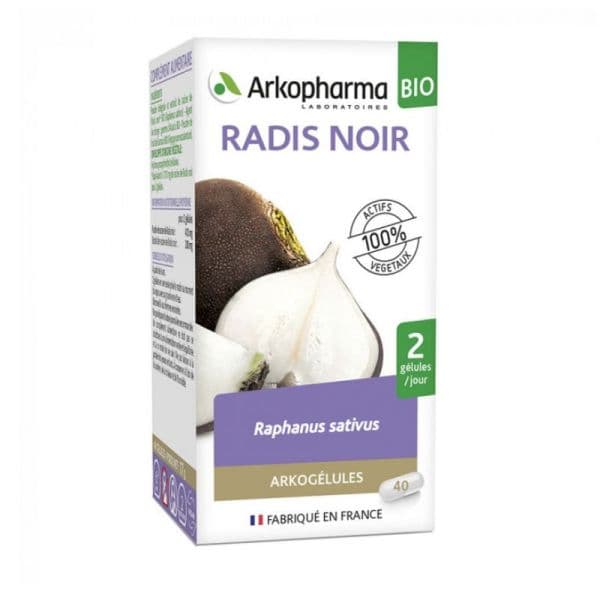 Arkopharma ARKOGELULES RADIS NOIR BIO GEL FL/40