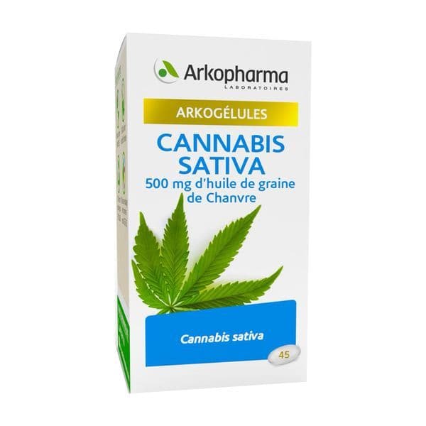 Arkopharma ARKOGELULES CANNABIS SATIVA CAPS FL/45