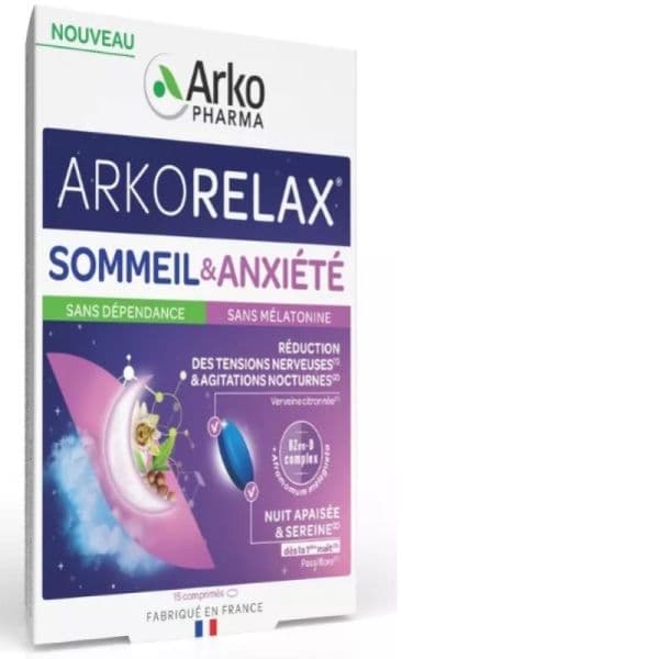 ARKORELAX SOMMEIL ANXIETE CPR B/15