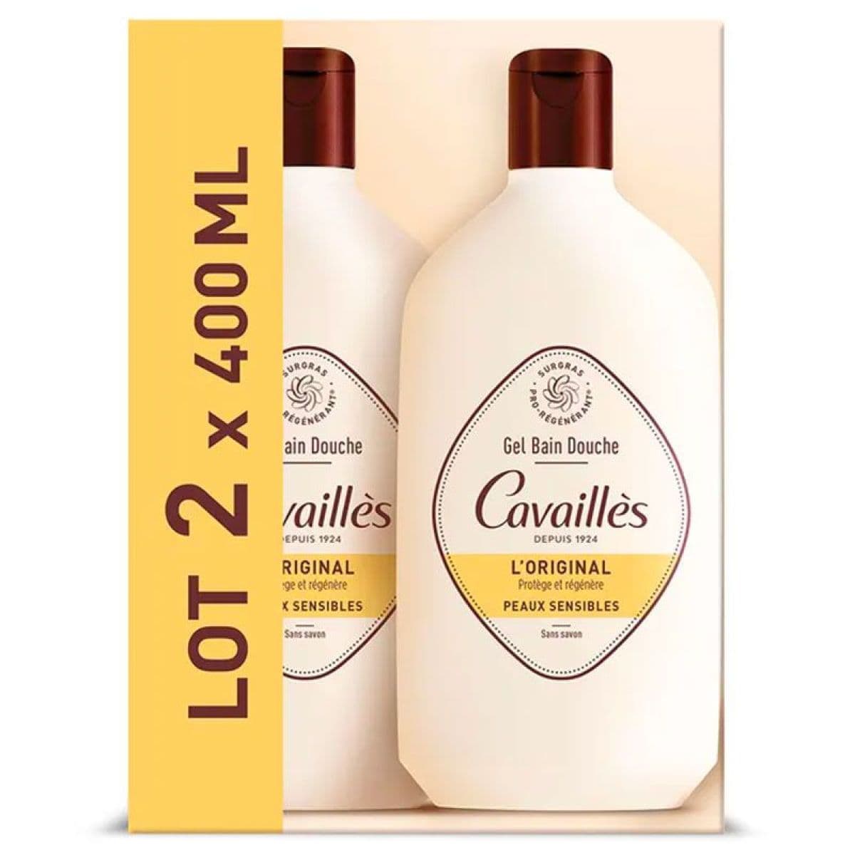 ROGE CAVAILLES GEL BAIN DCHE ORIGINAL 2/400ML