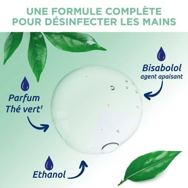 Cooper BACCIDE GEL MAINS DESINF THE VERT FL/30ML