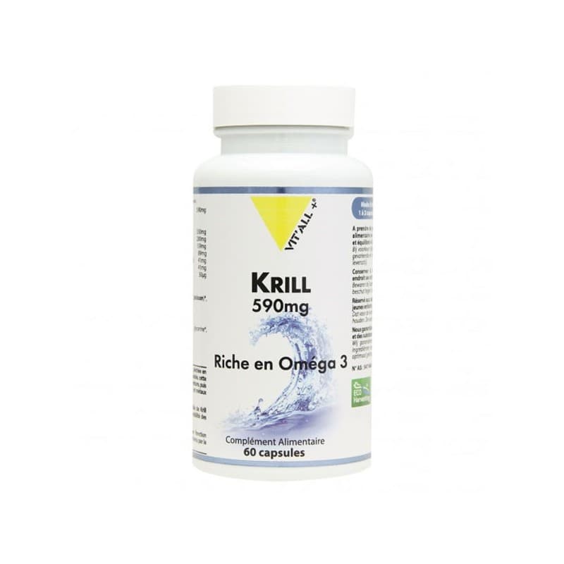 VIT'ALL+ KRILL 590MG (RICHE EN OM?GA 3) 60G