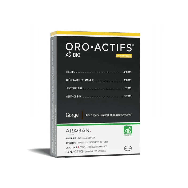 Aragan SYNACTIFS OROACTIFS PAST BIO B/24