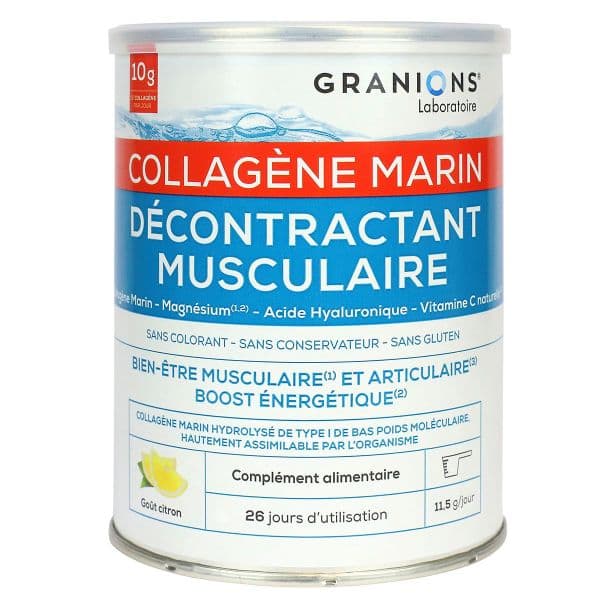Ea Pharma Equilibre Attitude GRANIONS DECONTRACT MUSCUL COLLA MAR PDR 300G