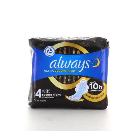 ALWAYS ULTR SECUR NUIT PAQ/9