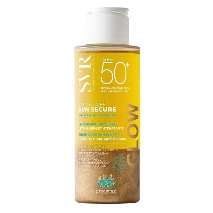 Svr SVR SUN SECURE SPF50+ EAU SOL GLOW FL/100ML