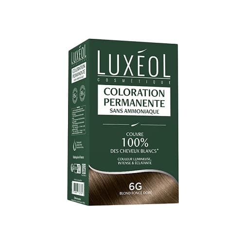 LUXEOL KIT COLORATION 6G BLOND FCE DORE