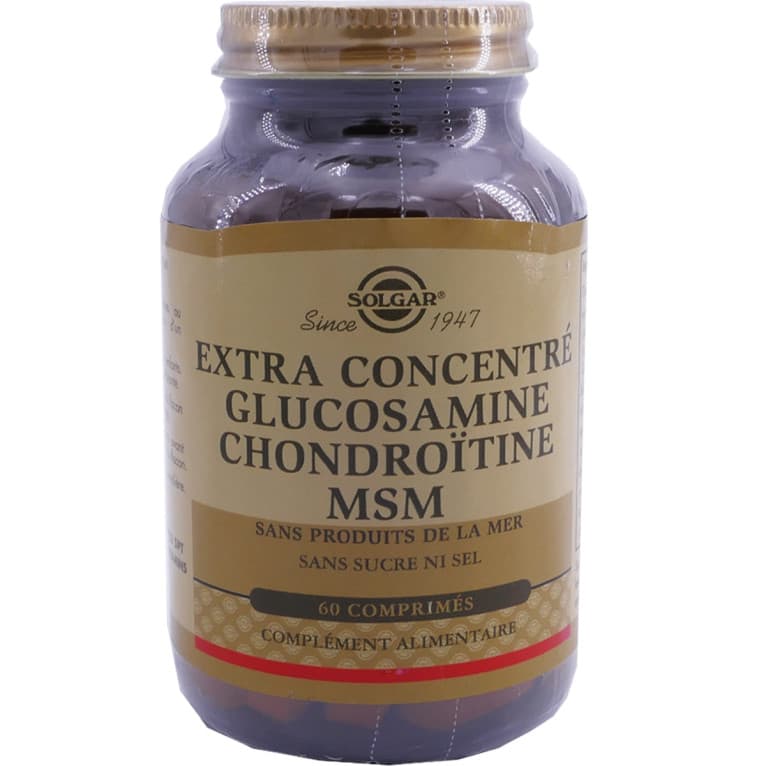 Nestlé Health Science SOLGAR GLUCOSAMINE CHONDRO MSM 60CP