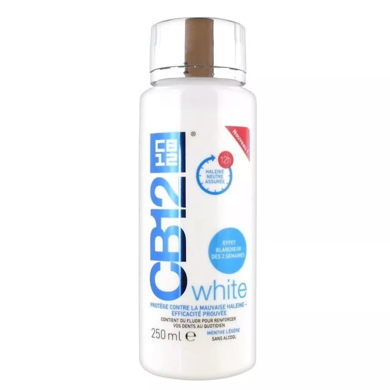 CB 12 WHITE BAIN BCH FL/250ML