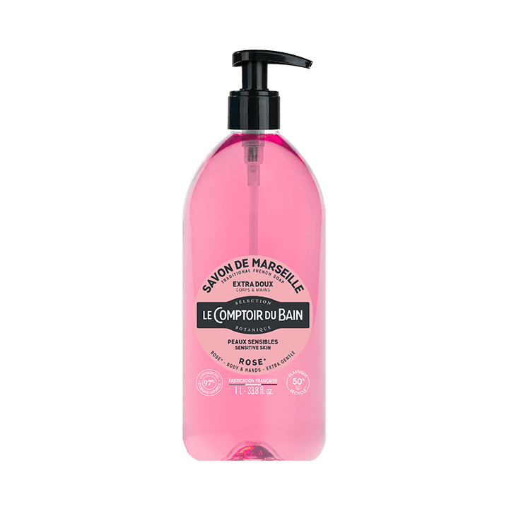 LE COMPTOIR BAIN SAV LIQ MARS ROSE 1L