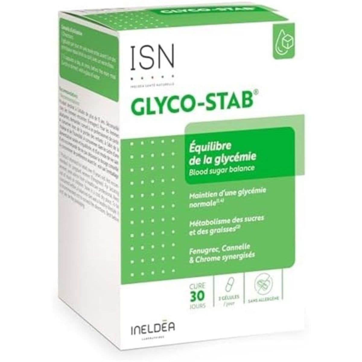 Ineldea GLYCO-STAB GEL EQUIL GLYCEMIE PILUL/90