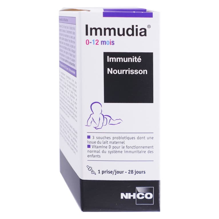 Nhco Nutrition NHCO* IMMUDIA 0-12 MOIS S BUV IMMUN FL C-GTT/23ML