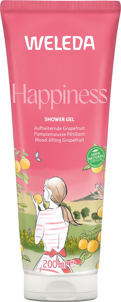 WELEDA AROMA SHOWER HAPPINESS CR DCHE T/200ML