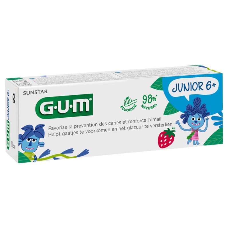 GUM DTF JUNIOR +6ANS T/50ML