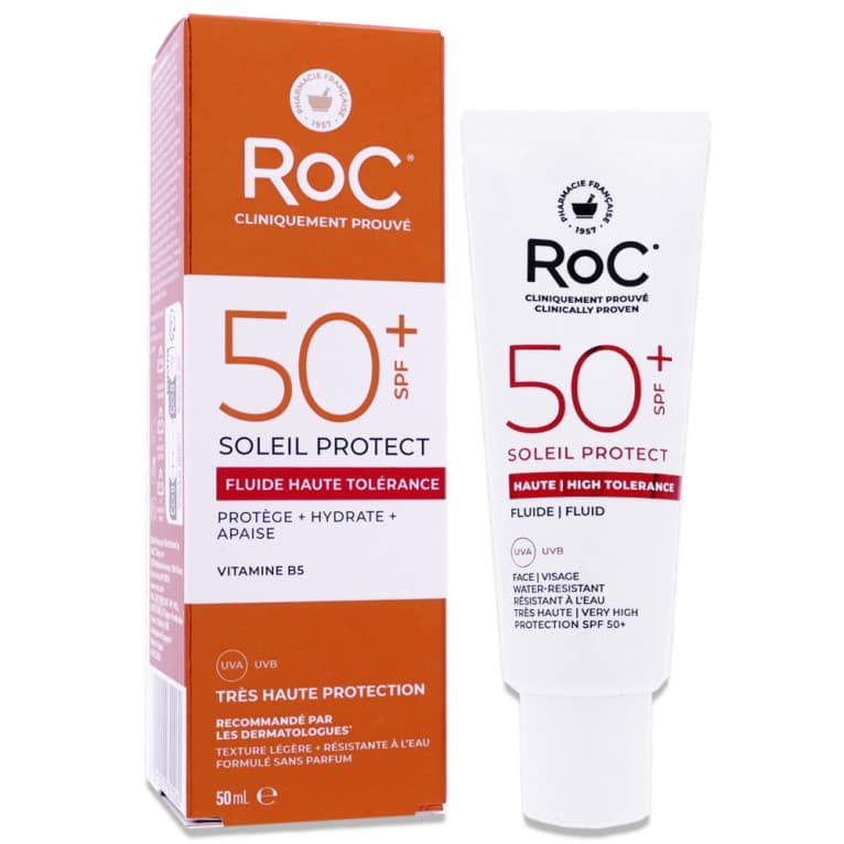 ROC SOLEIL-PROT VIS SPF50 FLDE HTE TOL 50ML