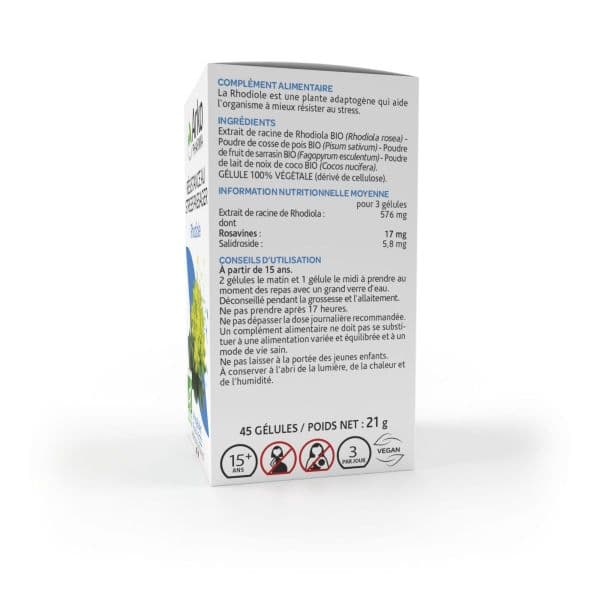 Arkopharma ARKOGELULES RHODIOLE BIO GEL FL/45