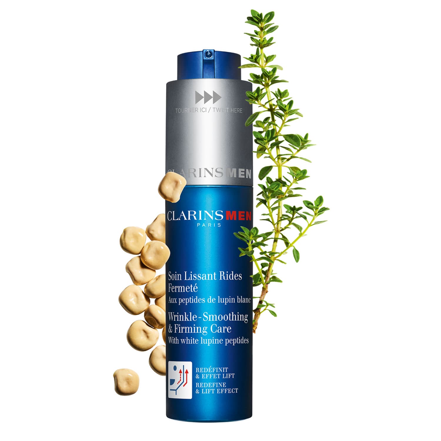 CLARINS MEN LISSSANT RIDES/FERMETÉ 50ML