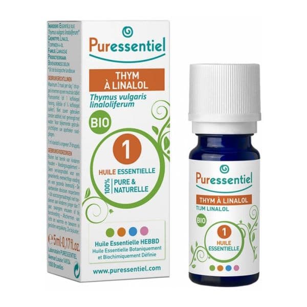 PURESSENTIEL EXP HLE ESS BIO THYM LINALOL 5ML